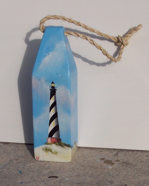 Painted Buoys by Florida Artist Gary Boswell